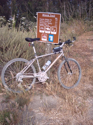  A rest before Miwok trail 