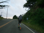 And the climb to Hwy 1  » Click to zoom ->