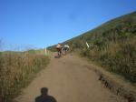 Coastal Trail getting steep  » Click to zoom ->