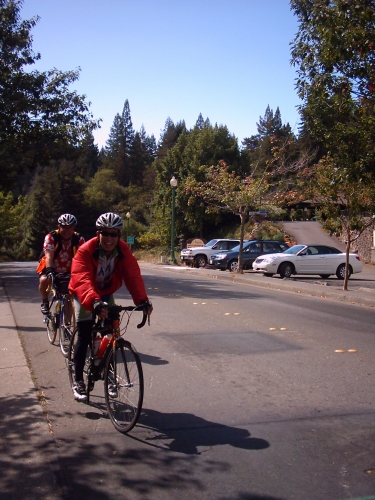  Mari and Phil arrive at Occidental 