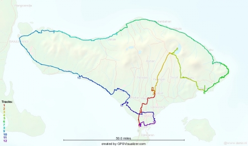  Route overview 