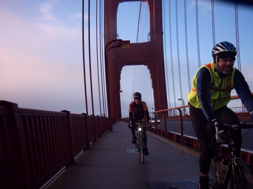  Greg B and Greg M on the Golden Gate Bridge 