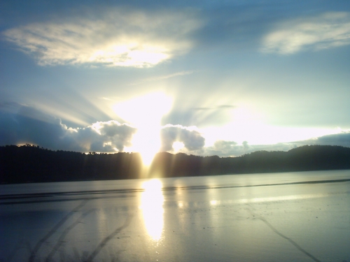  Sunset over the
Invernes Ridge 