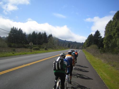  Russian River paceline  