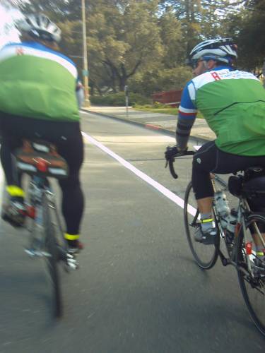  Tim and Dean leaving Petaluma  