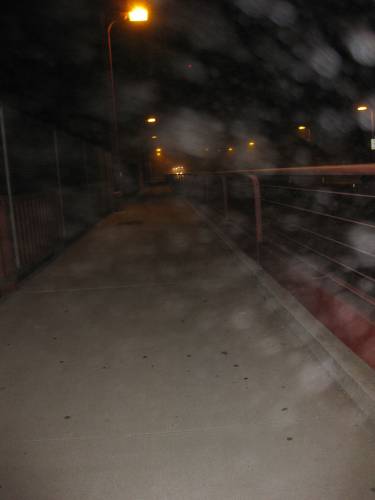   Golden Gate Bridge night fog  