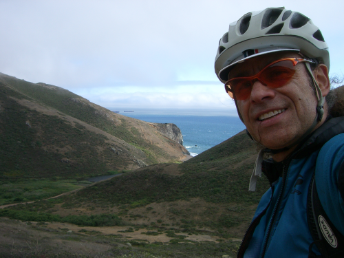  Stopping for a photo opportunity on Coastal Fire Road  