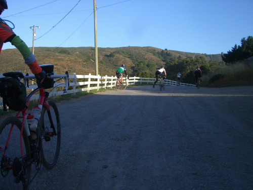  Walking the bikes at Tennessee Valley Stables  