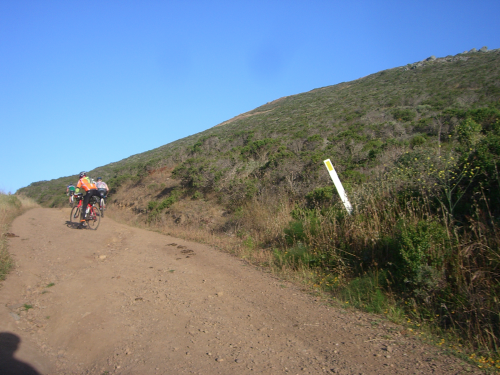  Let's climb a little on Coastal Trail  