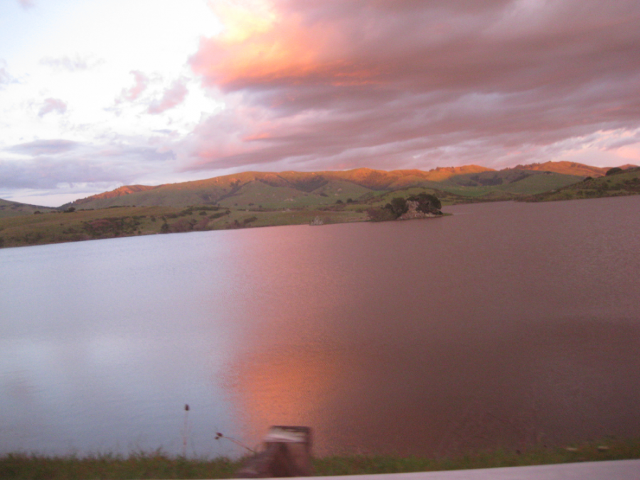   Sunset over Nicasio   