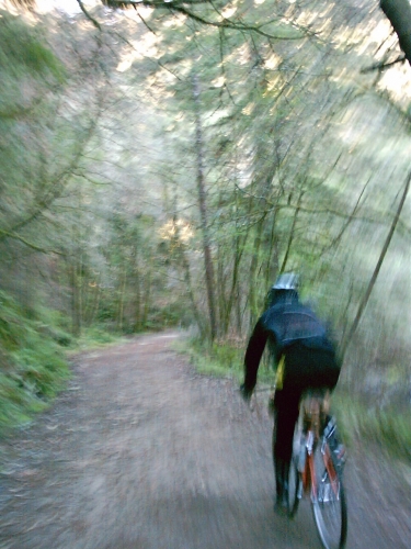 Jim on the Marin Bicycle Trail