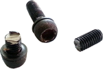 Old rusted stem screws  » Click to zoom ->