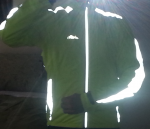 dhb Hi Viz Waterproof jacket at work  » Click to zoom ->