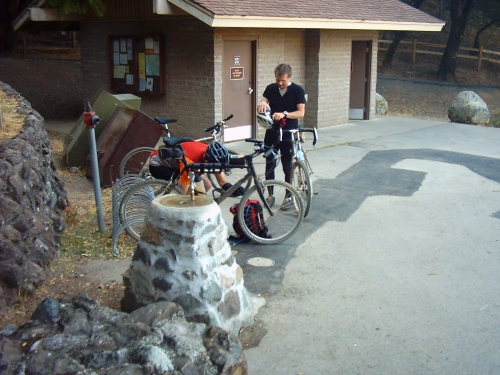  A break at Pantoll ranger Station 