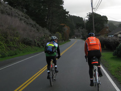  Greg and I returning from Marshall (photo by Brian C.) 